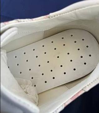 Dior スニーカー トロッター ピンク ホワイト 24.5cm相当 箱付き