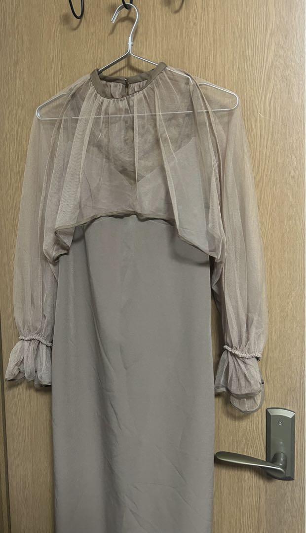 アメリ　AMERI　MANY WAY AIRY VEIL DRESS Sサイズ