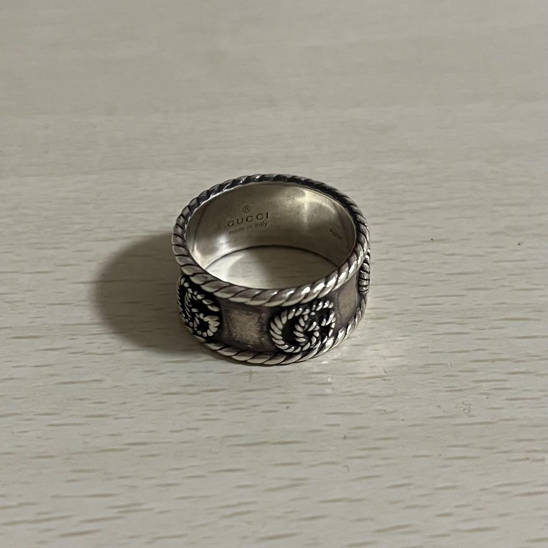 【断捨離中】GUCCI 指輪　リング　アクセサリー GUCCI グッチ ディアマンティッシマ リング シルバー 指輪 SV925