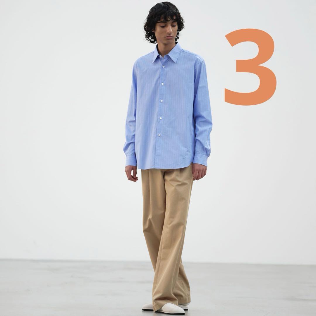 SUVIN HIGH COUNT CLOTH STRIPE SHIRT