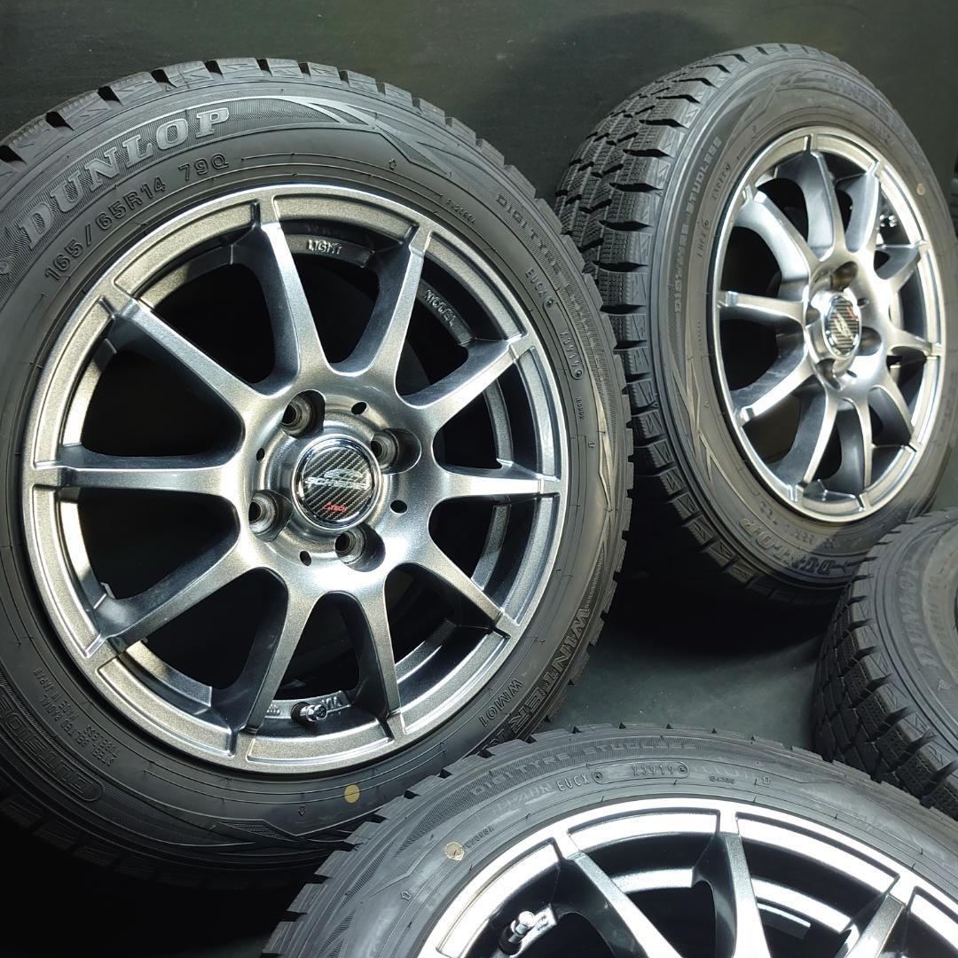 社外アルミ 165/65R14 ルーミー パッソ デミオ トール デリカD2