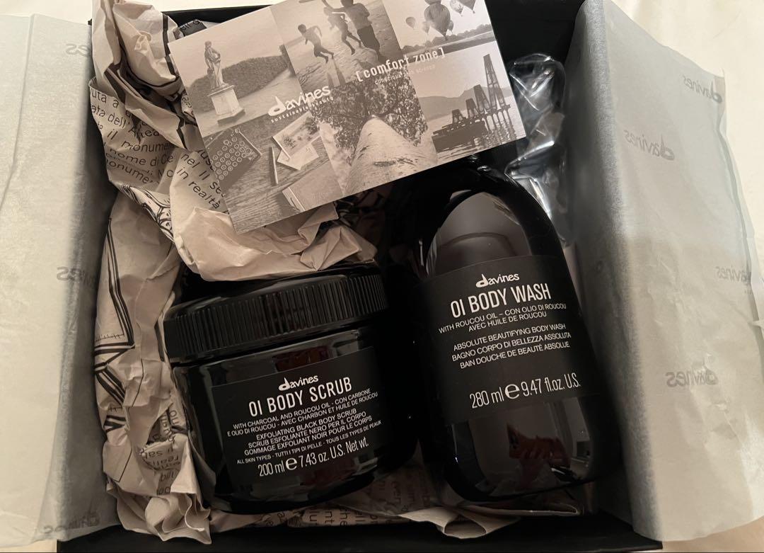davines OI BODY WASH & SCRUB セット