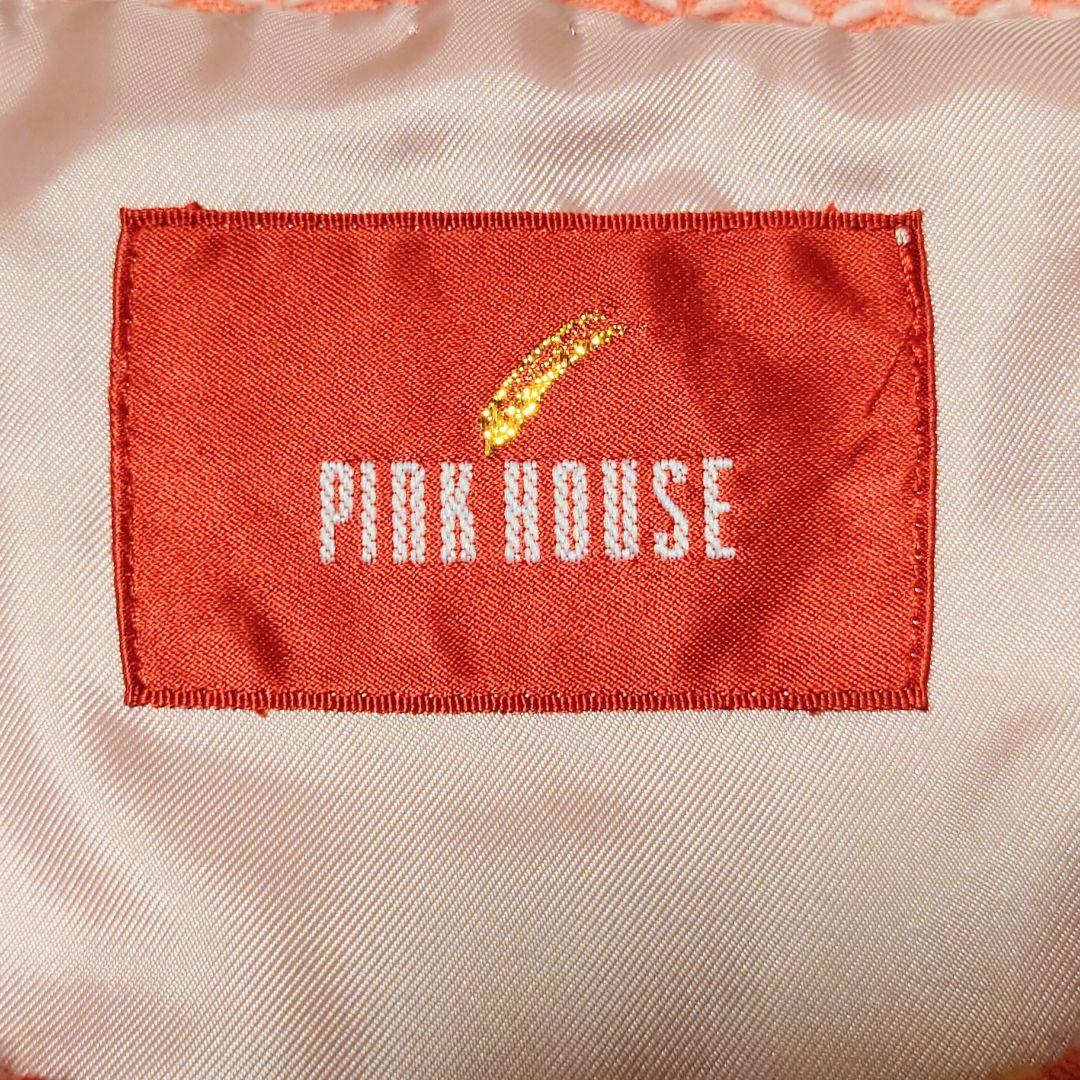 PINKHOUSE ピコフリル ジャケット ピンク 花柄 M かわいい