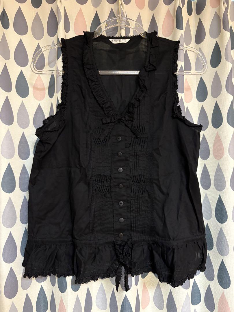 【美品】KANekoISAO ブラウス ベスト ピンクハウス カネコイサオ