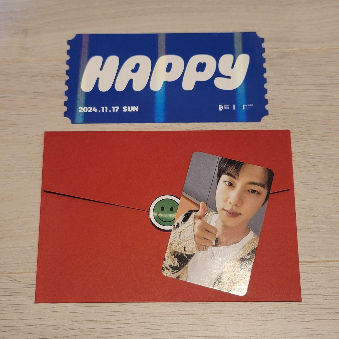 BTS JIN HAPPY ショーケース 限定特典 トレカ&チケット - メルカリ