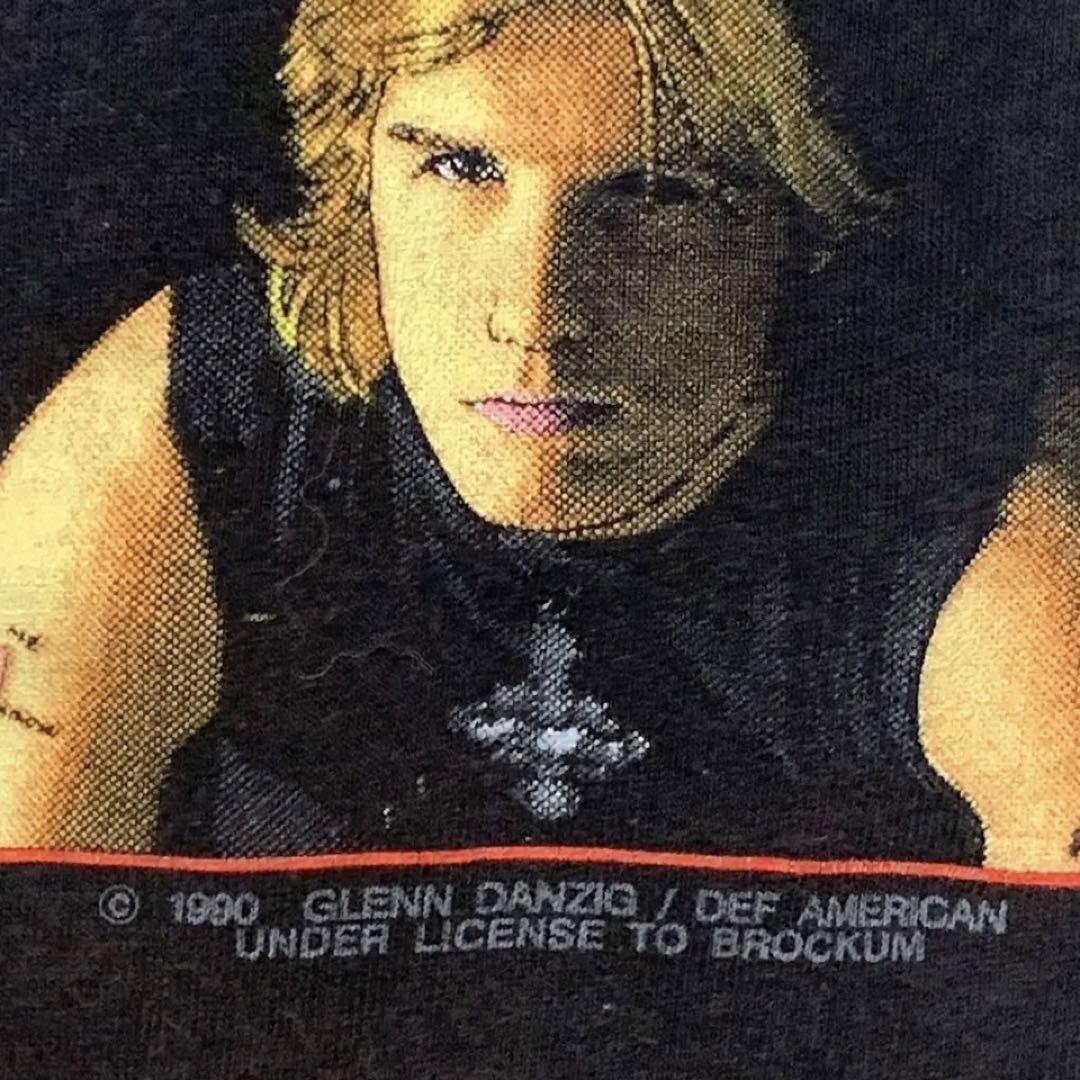 DANZIG ダンジグ　90s バンドTシャツ　Made in USA L 希少 DANZIG ダンジグ 90s バンド Tシャツ ヴィンテージ USA製