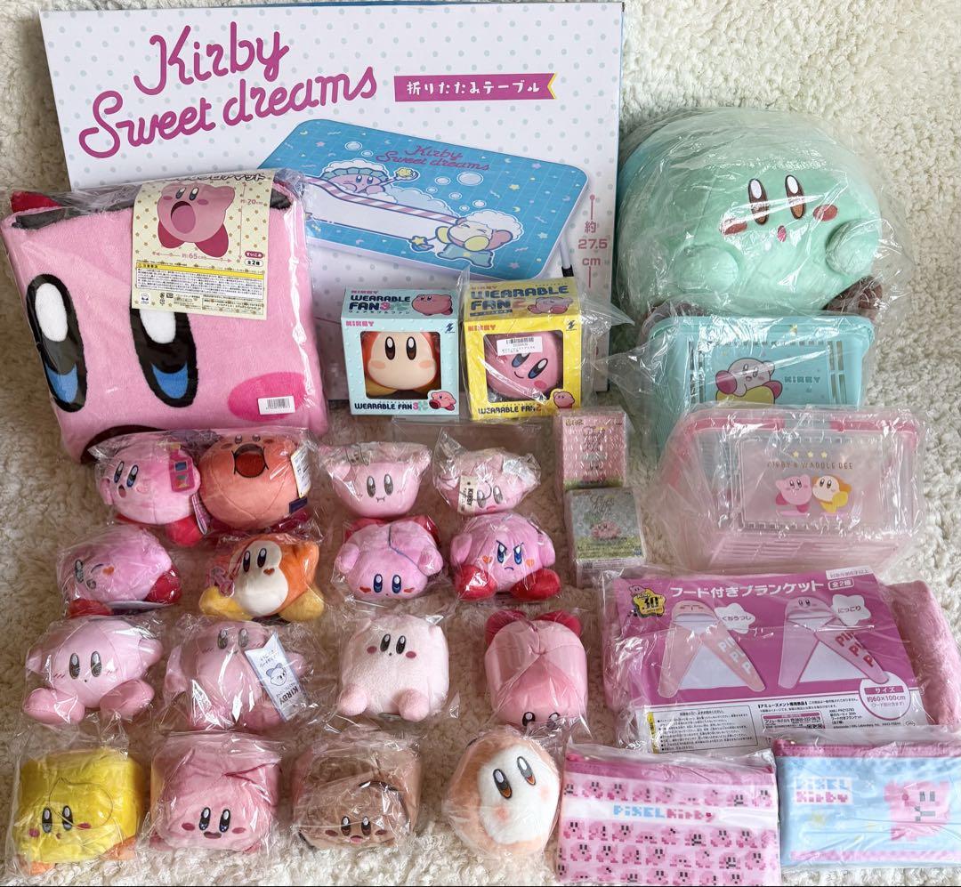 星のカービィ ぬいぐるみ　雑貨　マスコット　まとめ売り　新品未開封　大量