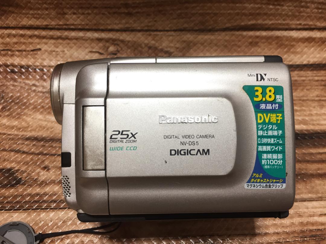 動作良好 パナソニック NV-DS5 MiniDV ビデオ ダビングに最適 !