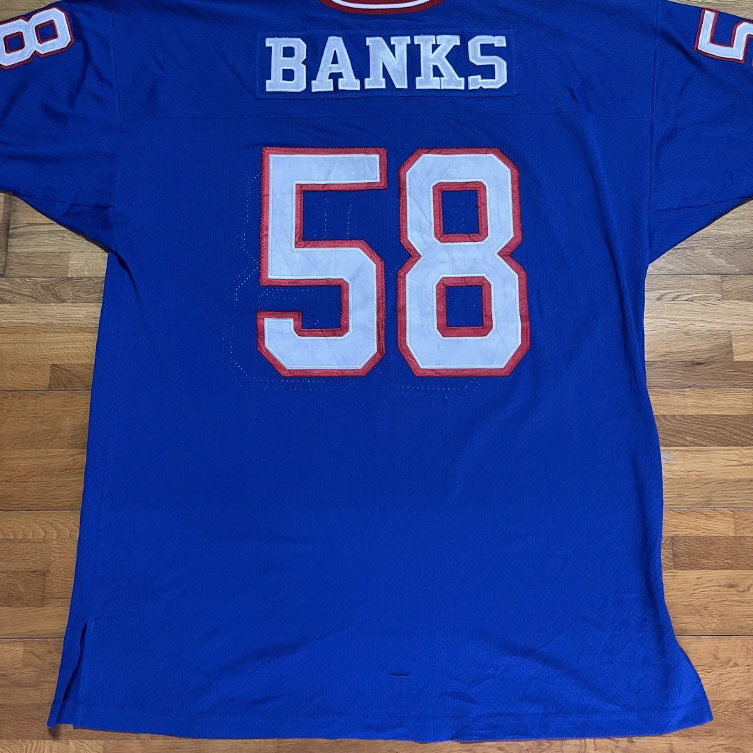 ミッチェルアンドネス NYジャイアンツ1986 carl banks 90s