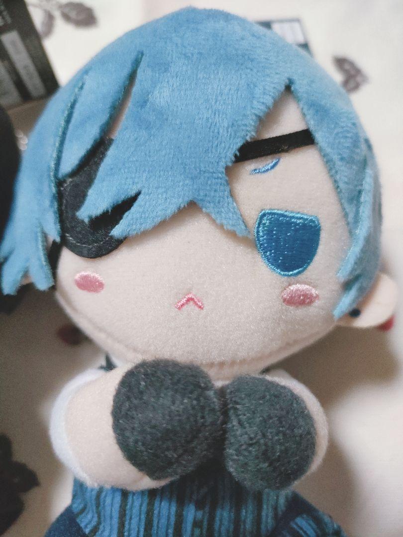 黒執事　ぴたぬい　シエル　セバスチャン ぴたぬい セバスチャン・ミカエリス、シエル・ファントムハイヴ