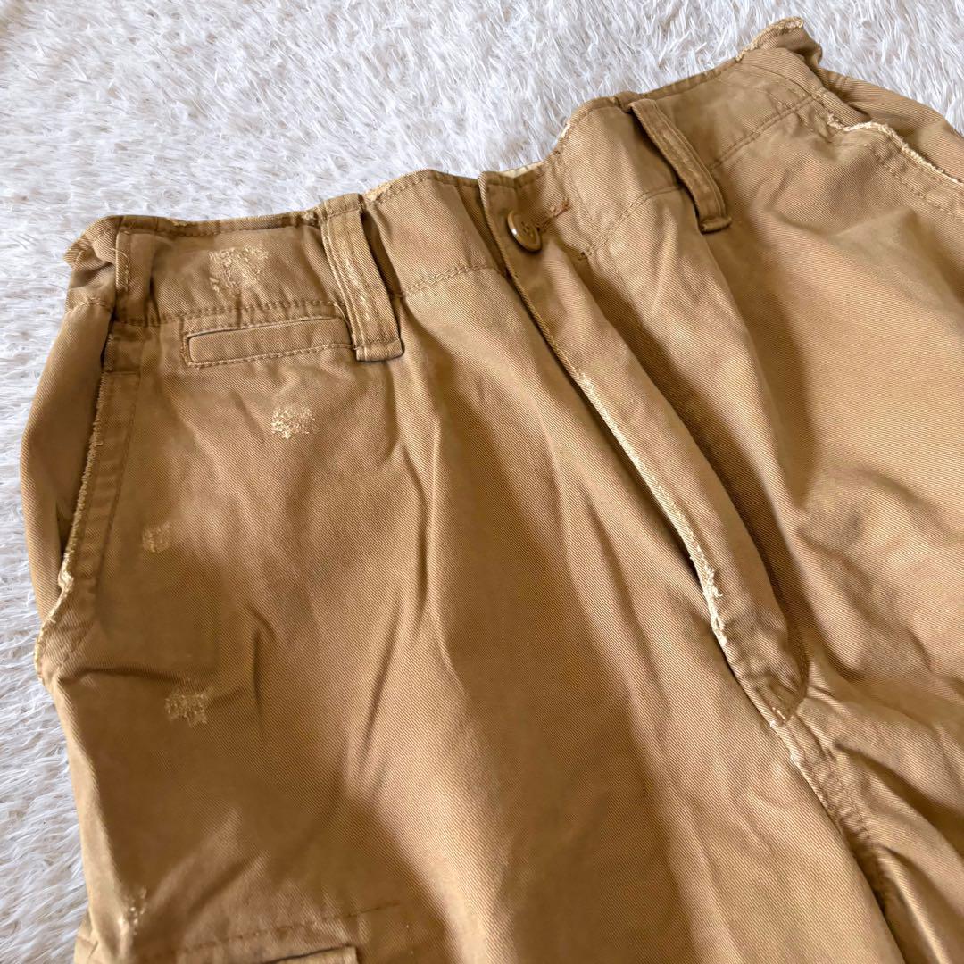 Abercrombie&Fitch ヴィンテージ加工 ミリタリー カーゴ L