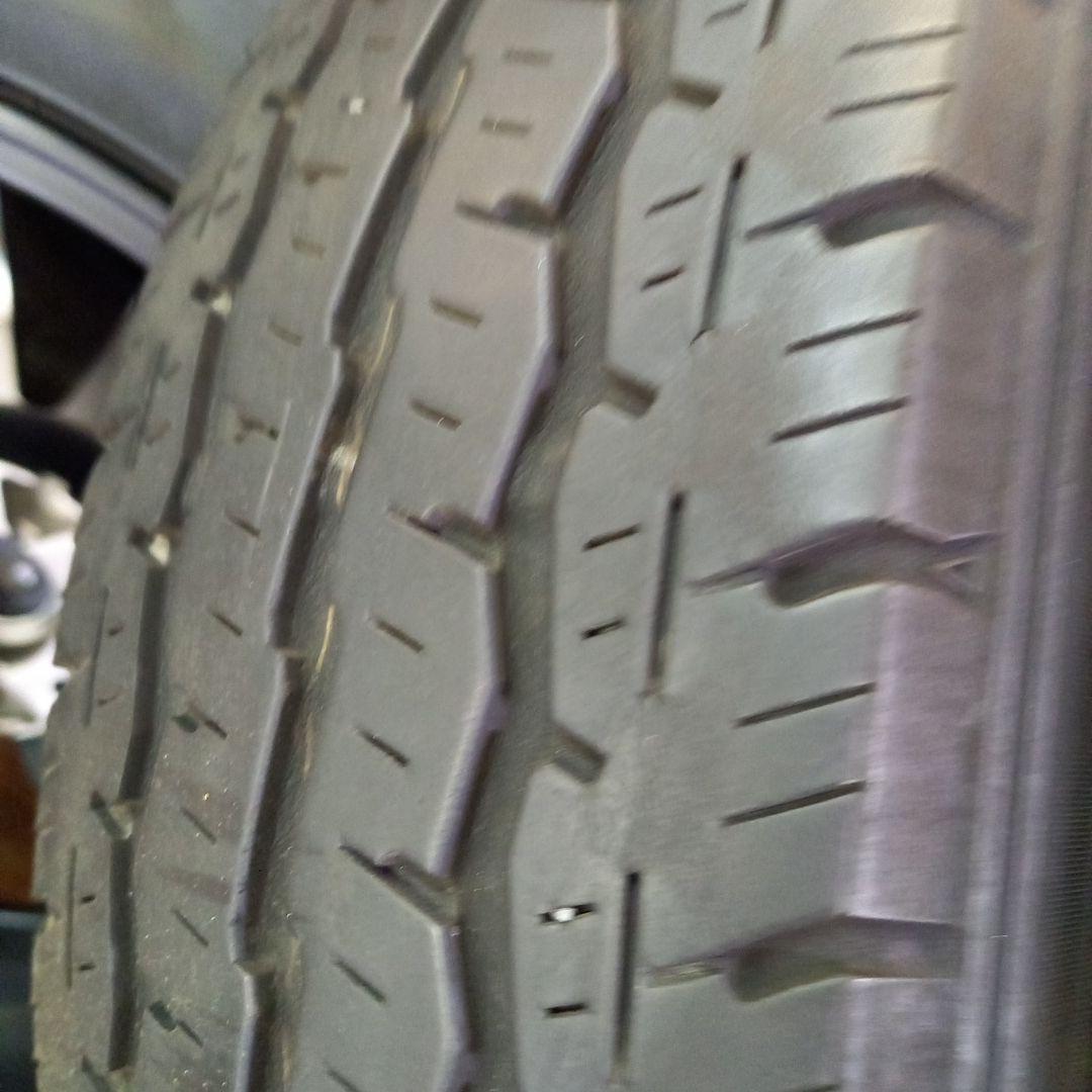 サクシードやプロボックス　TOYO　夏タイヤ　155/80R14LT　ホイール付