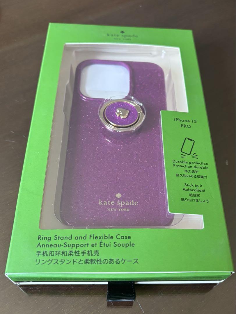 kate spade iPhone 15 Pro ケース - メルカリ