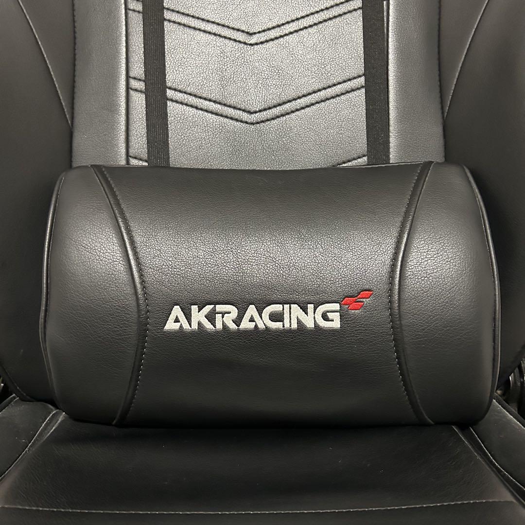 【美品】AKRACING ゲーミングチェア OVERTURE BLACK