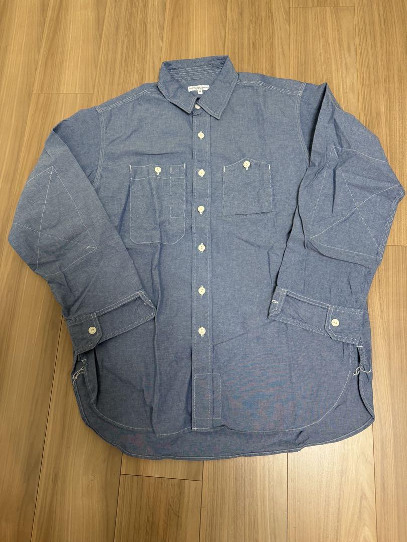 トップス engineered garments Work Shirt Chambray
