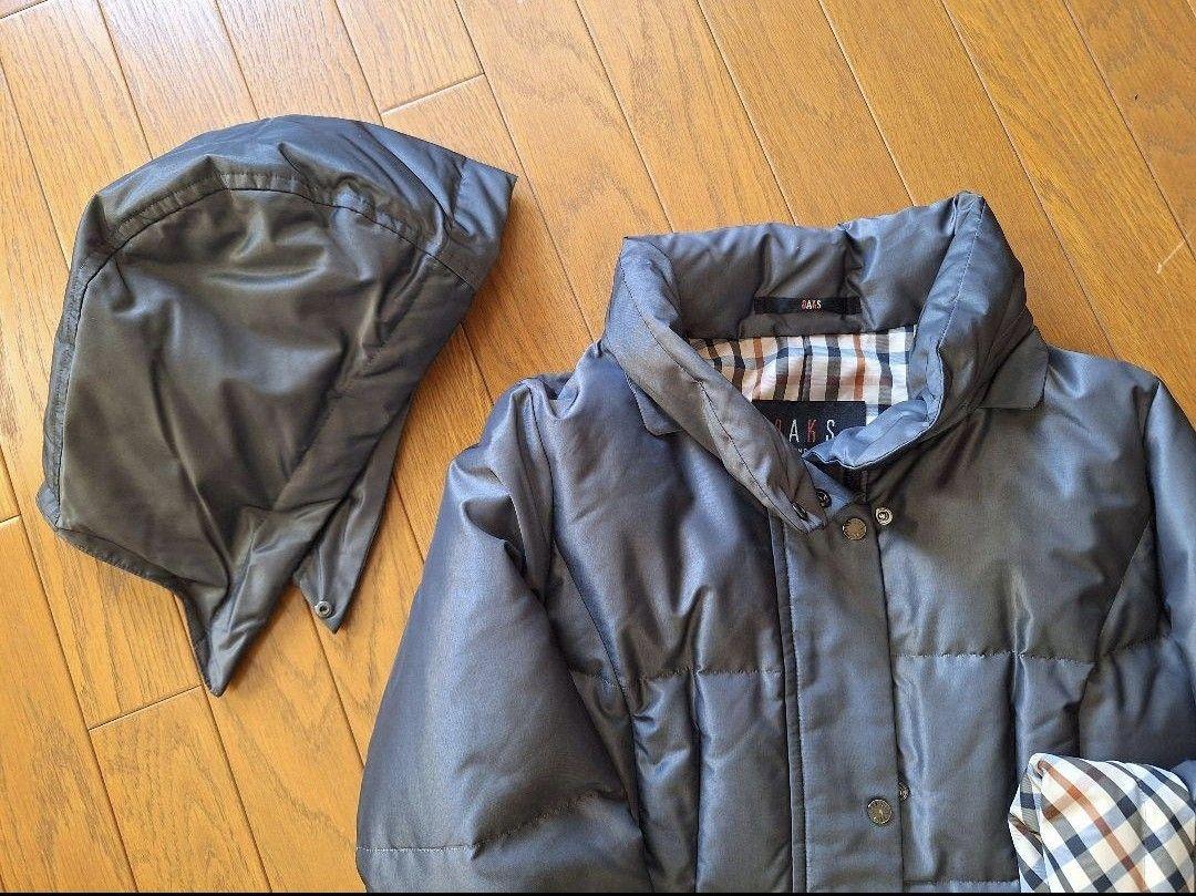 撥水加工とクリーニング済み フード付き