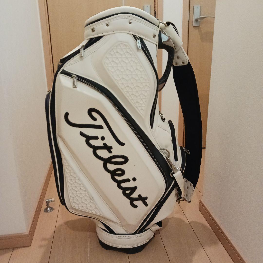 Titleist キャディバッグ ホワイト/ブラック - メルカリ
