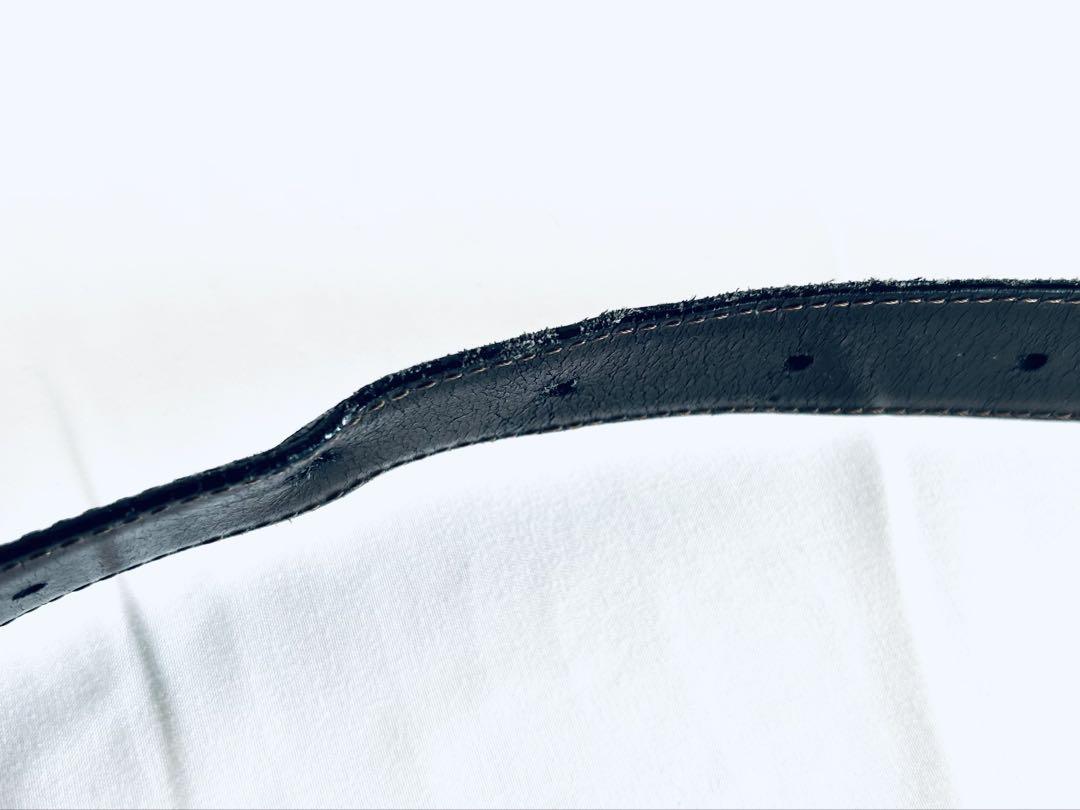 モンブラン ベルト MONTBLANC 本革 レザー メンズ 中古品