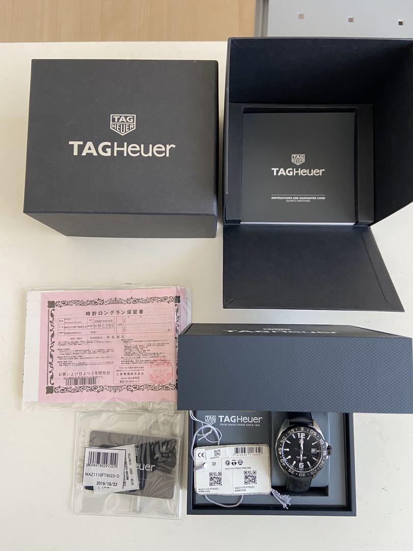 タグホイヤー TAG Heuer フォーミュラ1 樹脂バンド