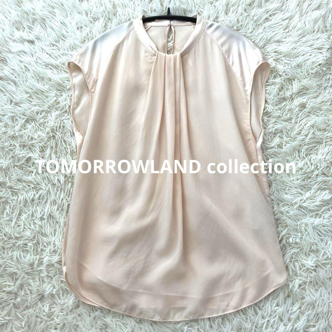トゥモローランドコレクション シルク ノースリーブトップス 36