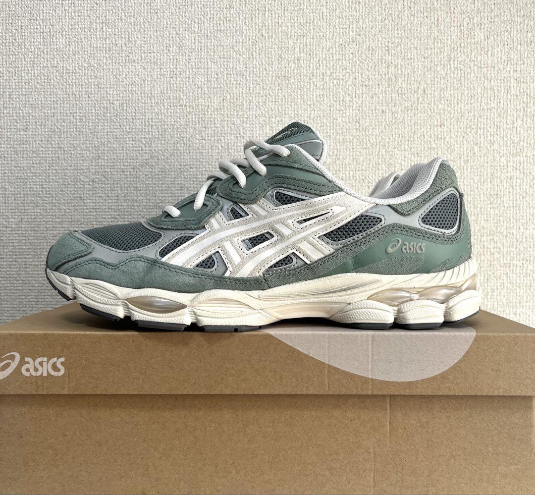 靴 asics GEL-NYC IVY/SMOKE GRAY 29.0cm