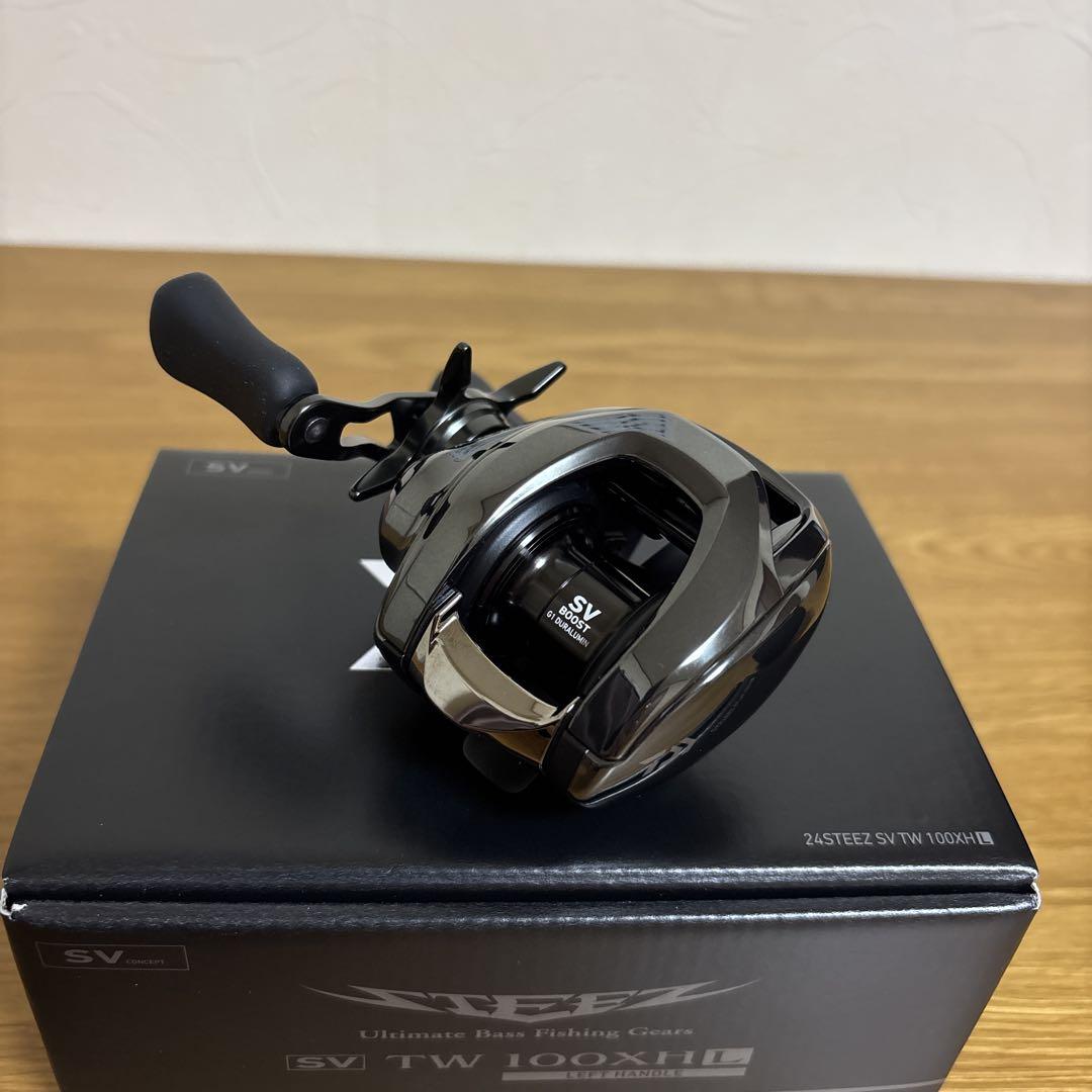 24スティーズSV TW 100XHL ベイトリール 左ハンドル
