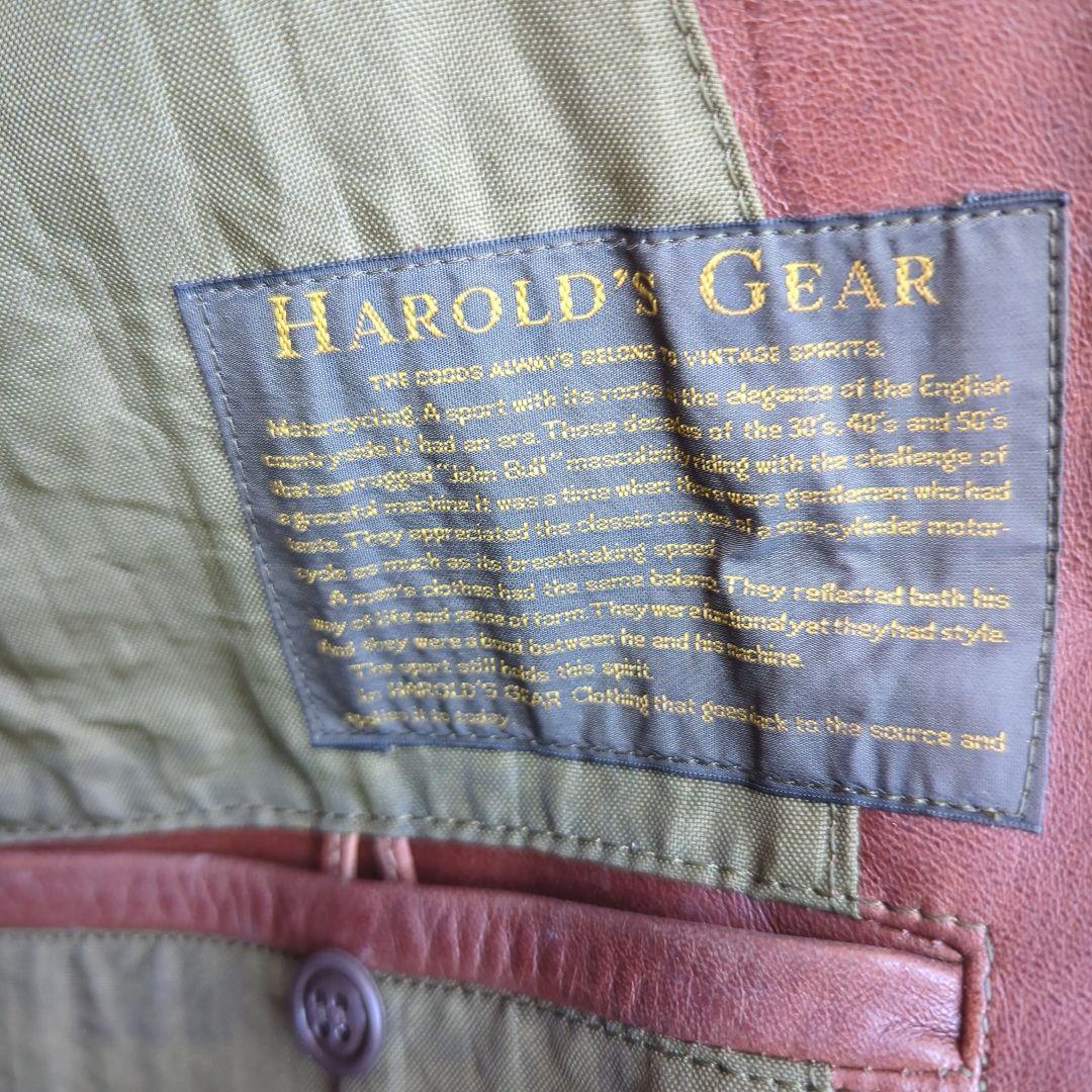 HAROLD'S GEAR ライダースジャケット L