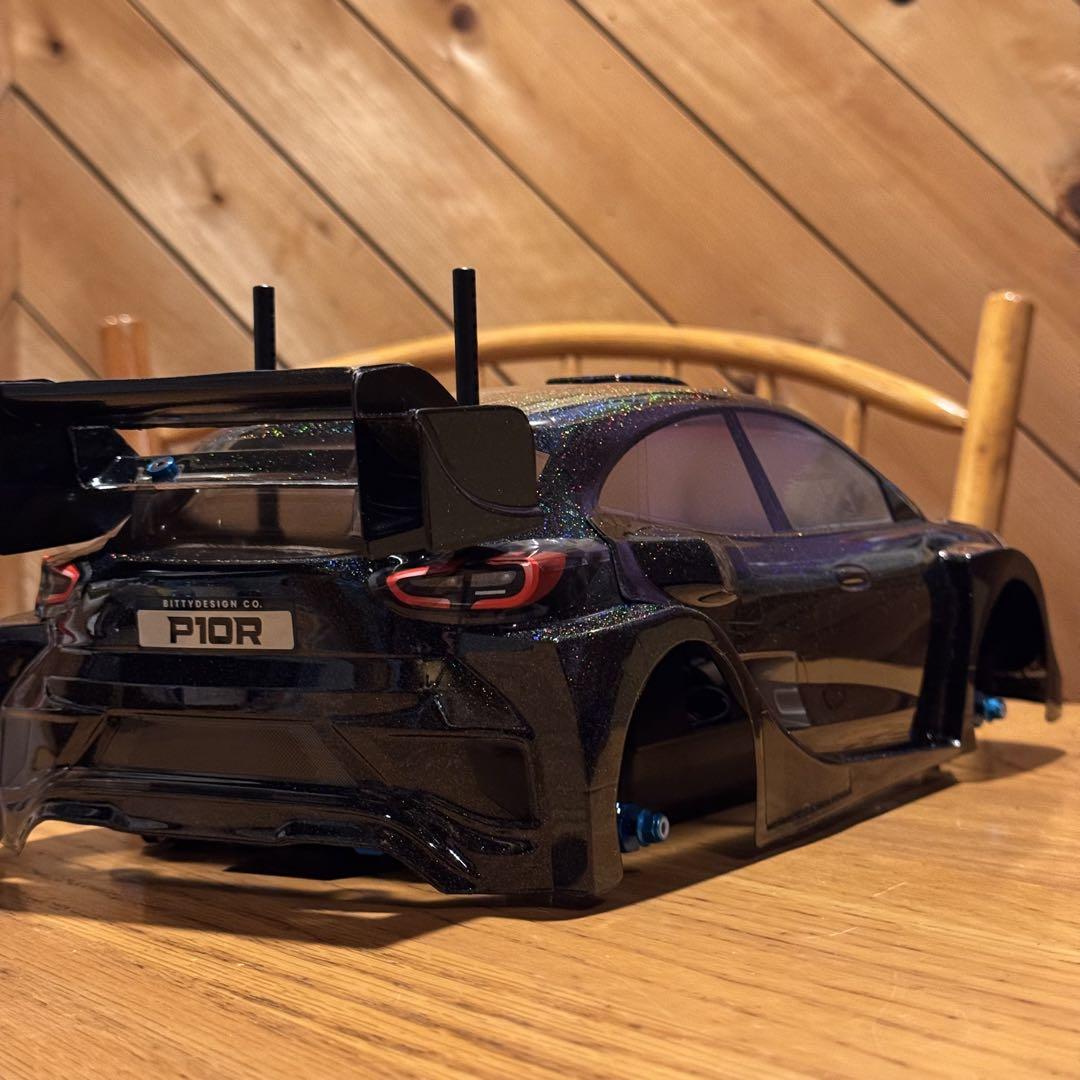 新品 P10R ボディ1/10 ラリー xv02 pro tt02 タミヤ