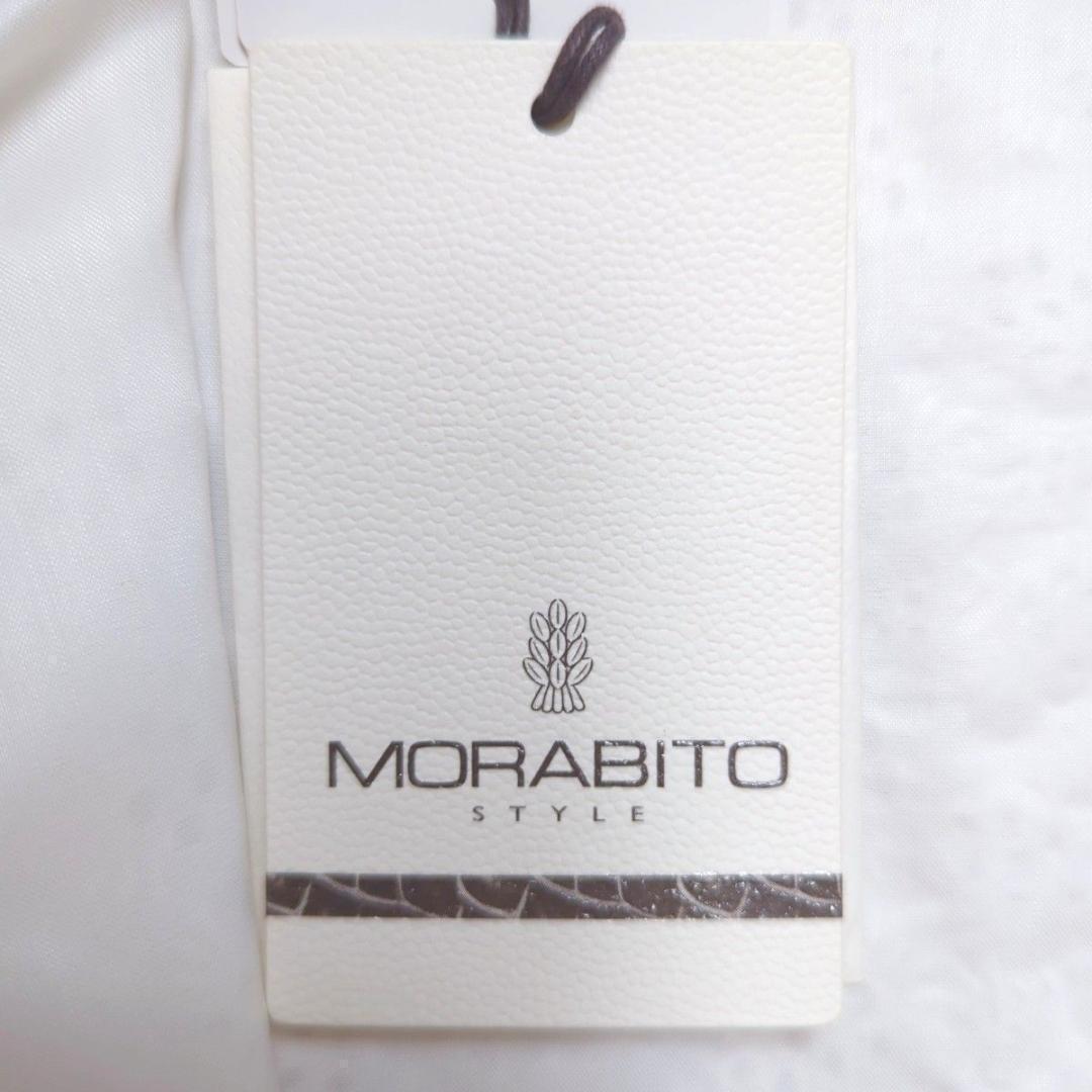 新品未使用　MORABITO 　モラビト　ワンピース　シルク混　絹 カットワーク