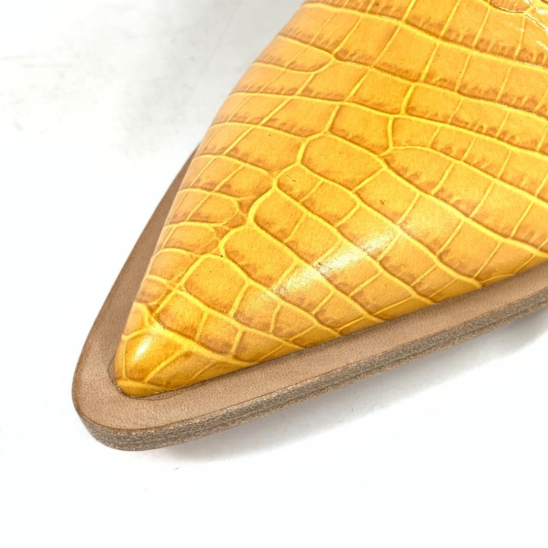 新品大特価 FENDI 型押し カットウォーク ブーツ M2Vv0-m66744584073 フェンディ クロコ 送料無料限定SALE