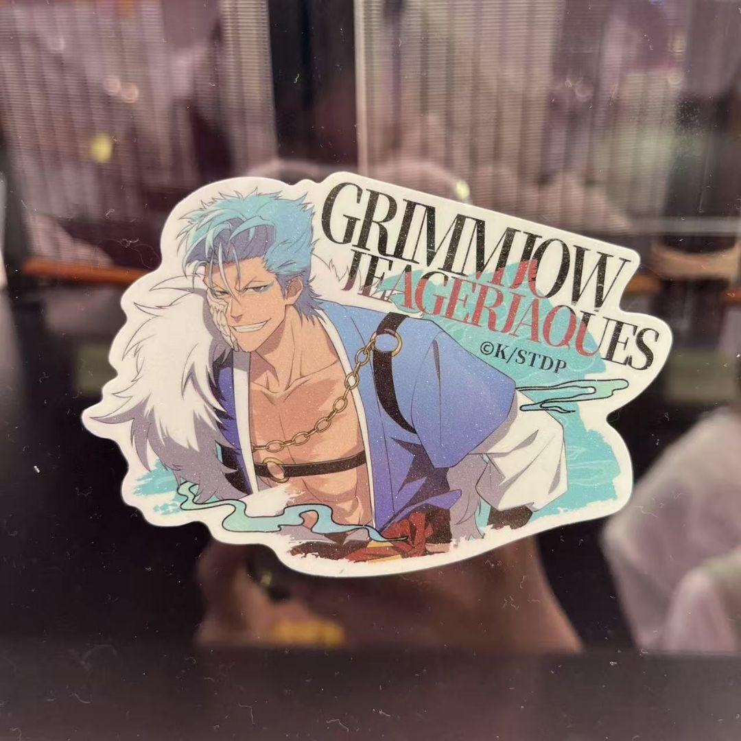BLEACH 中国POPUP SHOP ステッカー 2枚 グリムジョー - メルカリ