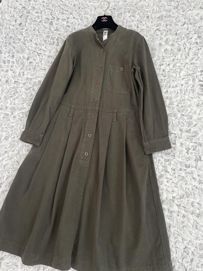 ソフトコットンチノワンピース