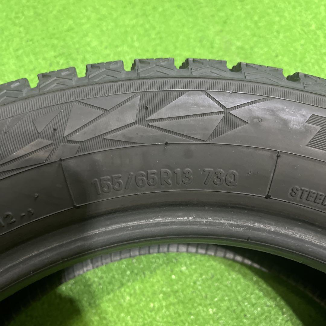 155/65R13 21年製 深溝スタッドレスセット！