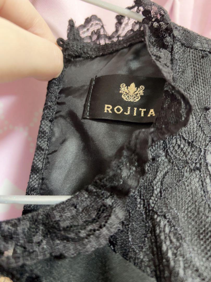 ロジータ ROJITA 肩レースブローチ付き半袖ワンピース 明日カノ ROJITA on X: 