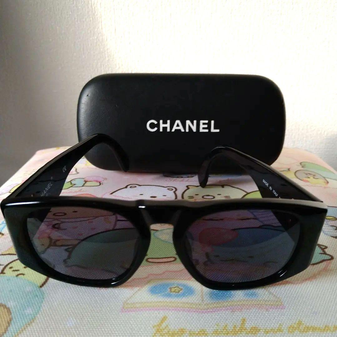CHANEL ブラック サングラス 01450 マトラッセ　ヴィンテージ