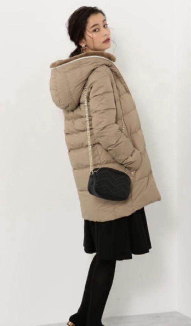 【美品】DUVETICA ダウン　ファー　CARYSDUE カリスドゥエ 42