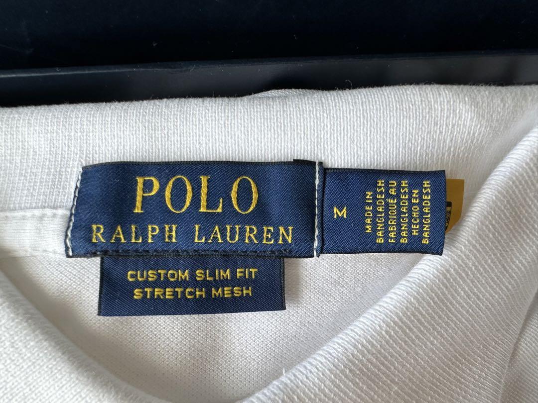 Ralph Lauren Polo ラルフローレン　ホワイト ポロシャツ