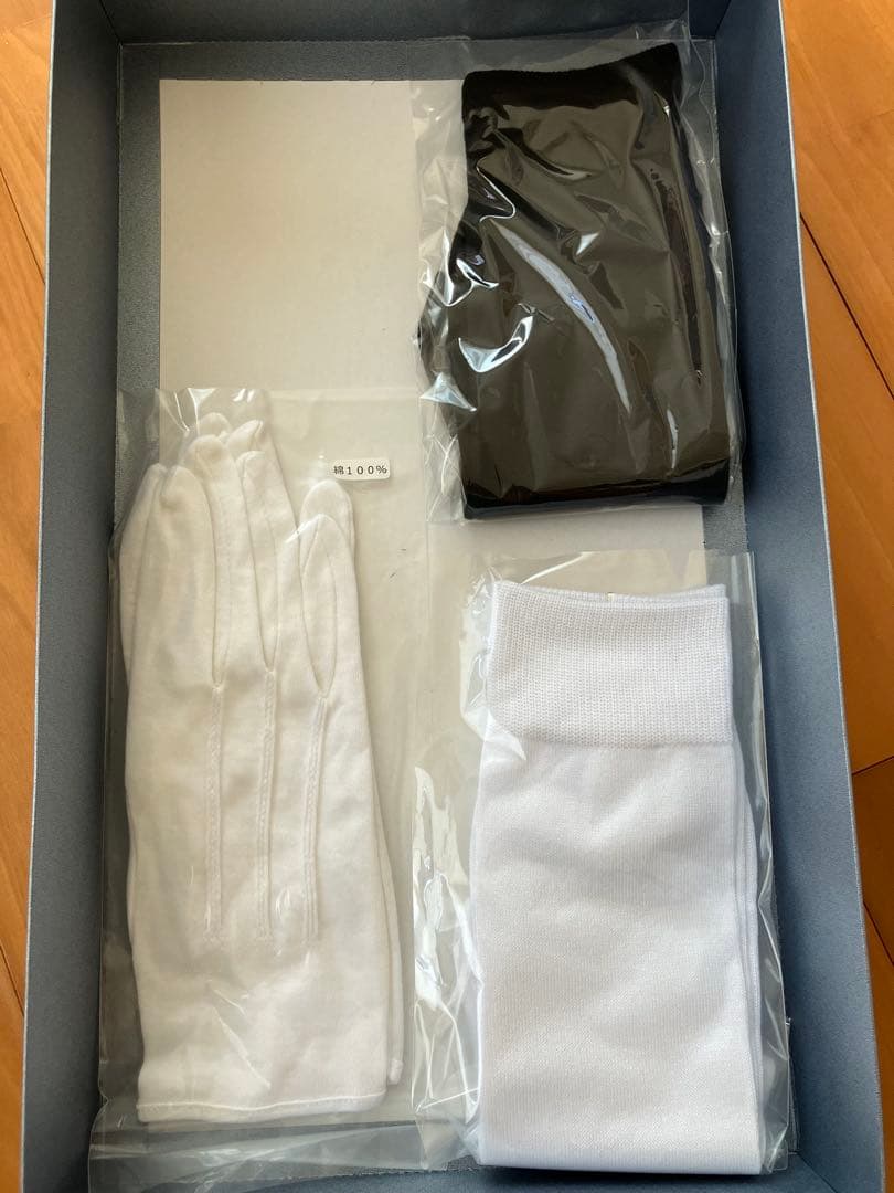 【シャツのみ使用クリーニング済】新郎小物セット ベストアニバーサリー　Lサイズ