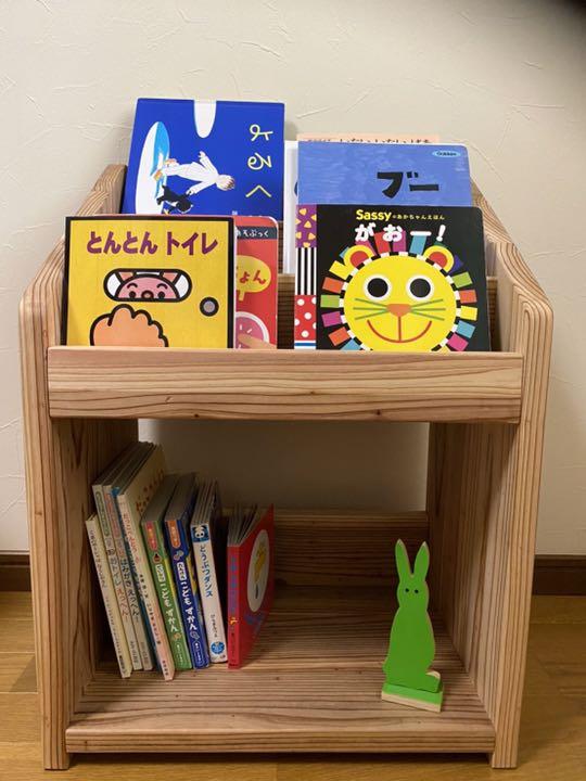 絵本棚 ハンドメイド 杉