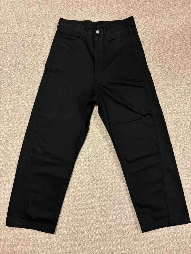 【新品】ORCIVAL オーシバル コットン 5ポケットパンツ　黒　サイズ5