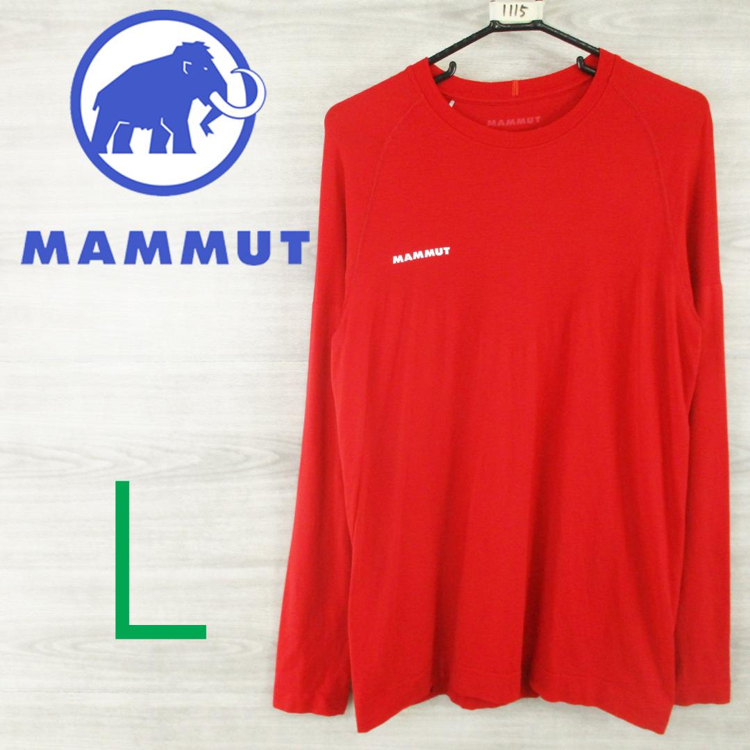 MAMMUT●マムート<ワンポイントロゴ・ロンT>M1115y