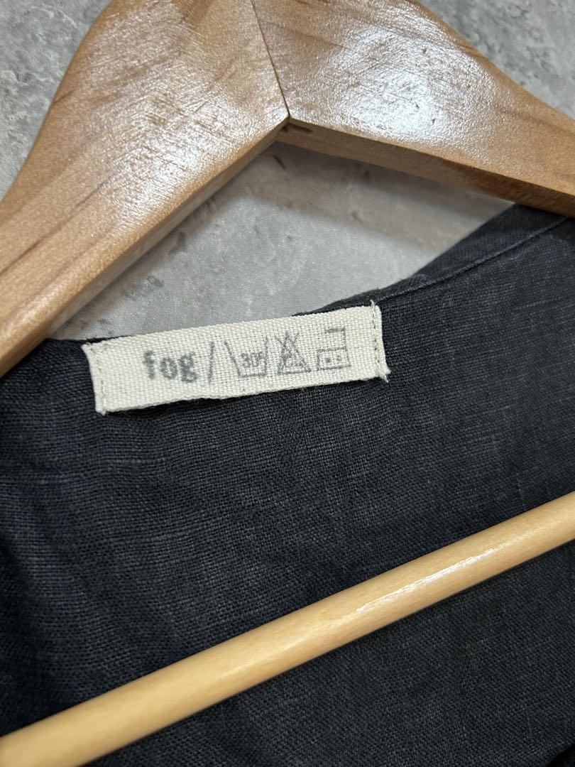 fog linen work nest Robe セーラーワンピース リネン