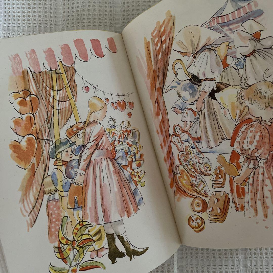 1947年　カレル・スヴォリンスキー　チェコの一年　イラストや楽譜たっぷり♬