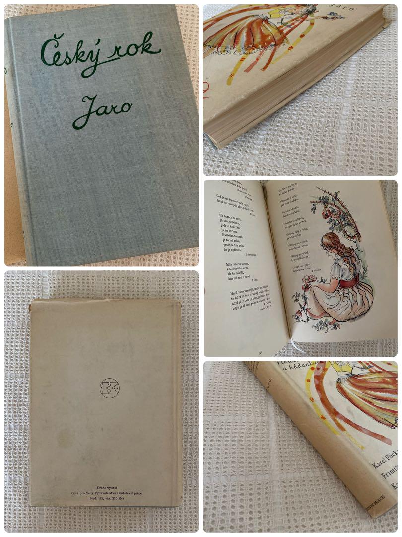 1947年　カレル・スヴォリンスキー　チェコの一年　イラストや楽譜たっぷり♬