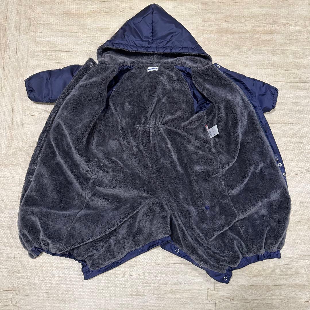 miki HOUSEミキハウス/ツーウェイダウンオール/60〜80cm miki HOUSEミキハウス/ツーウェイダウンオール/60〜80cm