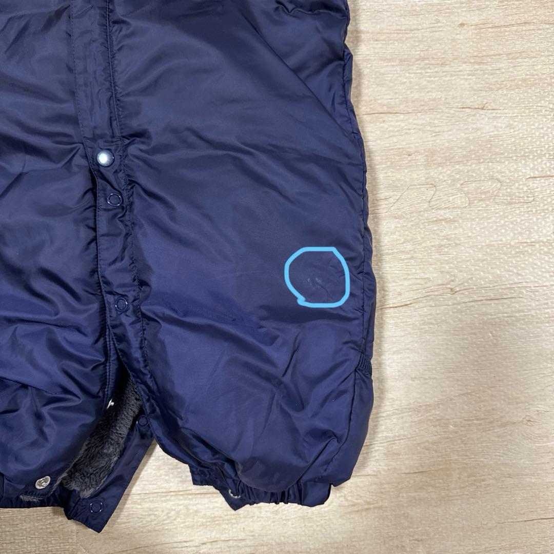 miki HOUSEミキハウス/ツーウェイダウンオール/60〜80cm miki HOUSEミキハウス/ツーウェイダウンオール/60〜80cm