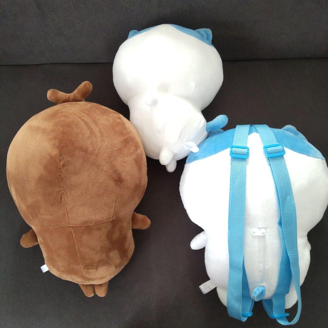 ちいかわぬいぐるみ リュック3点セット ちいカブ ハチワレ