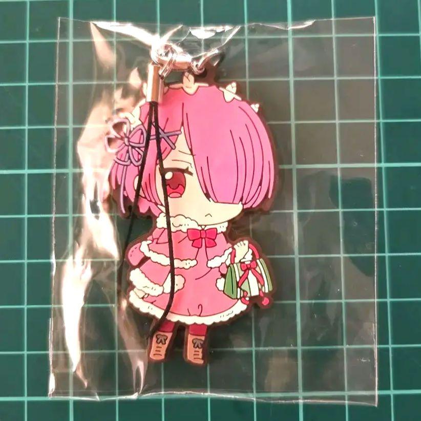 リゼロ　ラム　Re:ゼロから始める異世界生活　ストラップ　ラバスト　ラバー Re：ゼロから始める異世界生活 両面ラバーストラップ ラム