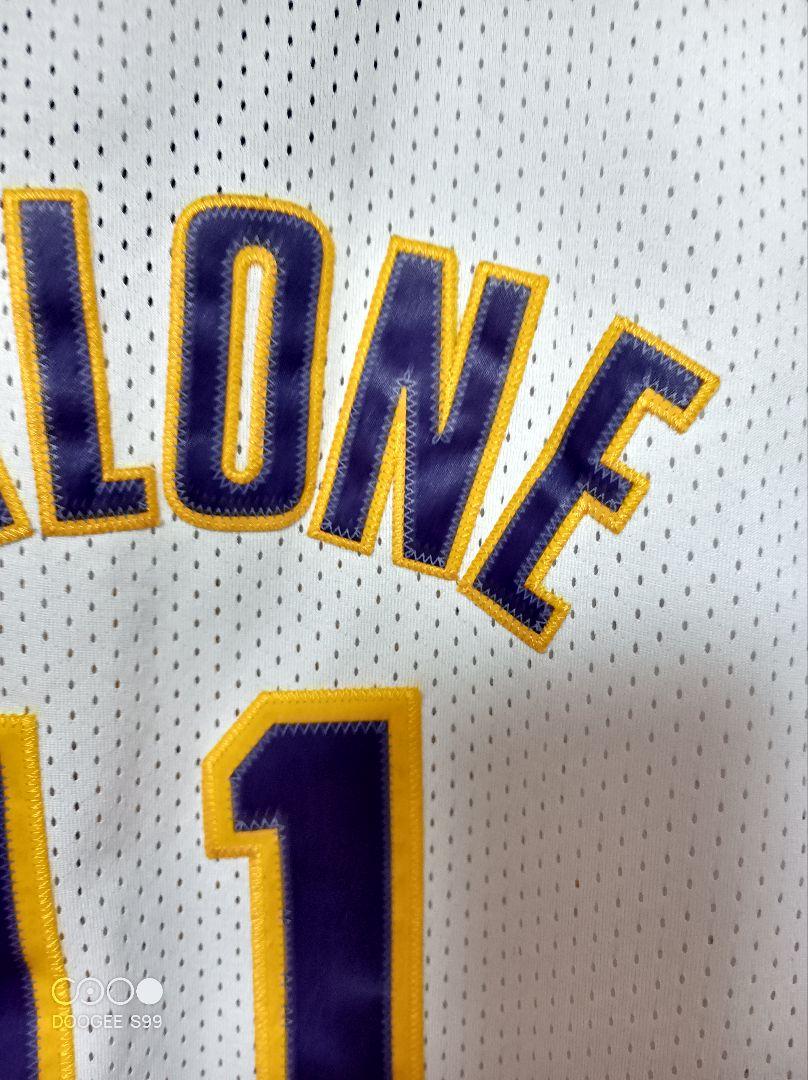 レア！ NBA LAKERS NBA カール・マローン ゲームシャツ