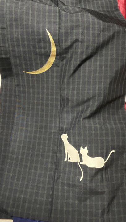 れなし 猫柄の着物 MGBSy-m66760577504 れなし